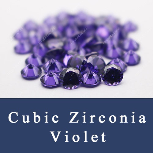 Loose Cubic Zirconia CZ Violet Blue-Purple Color Gemstones wholesale from China Manufacturer and Suppliers