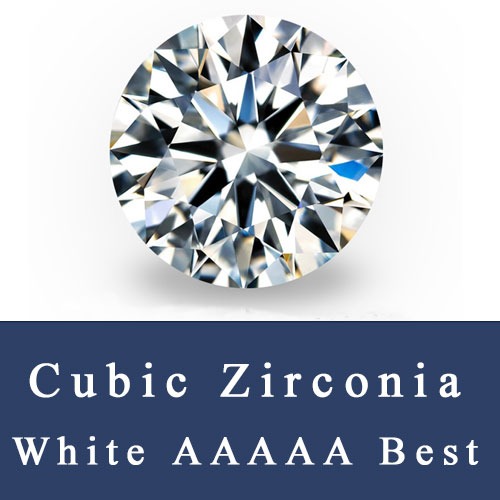 Cubic Zirconia White Clear Color 5A AAAAA Top Best Quality Loose Gemstones  China Wholesale and Supplier-Loose Gemstones Suppliers-FU RONG GEMS China