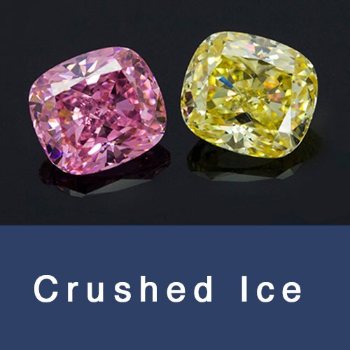 Crushed Ice Cut Loose Cubic Zirconia and Moissanite Gemstones China Wholesale and Supplier