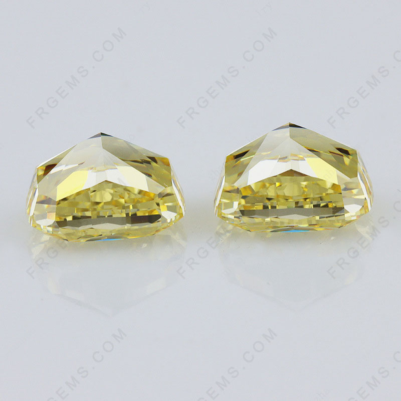 Elongated-Cushion-shape-Crushed-ice-cut-cubic-zirconia-Canary-Yellow-color-gemstones-China-wholesale