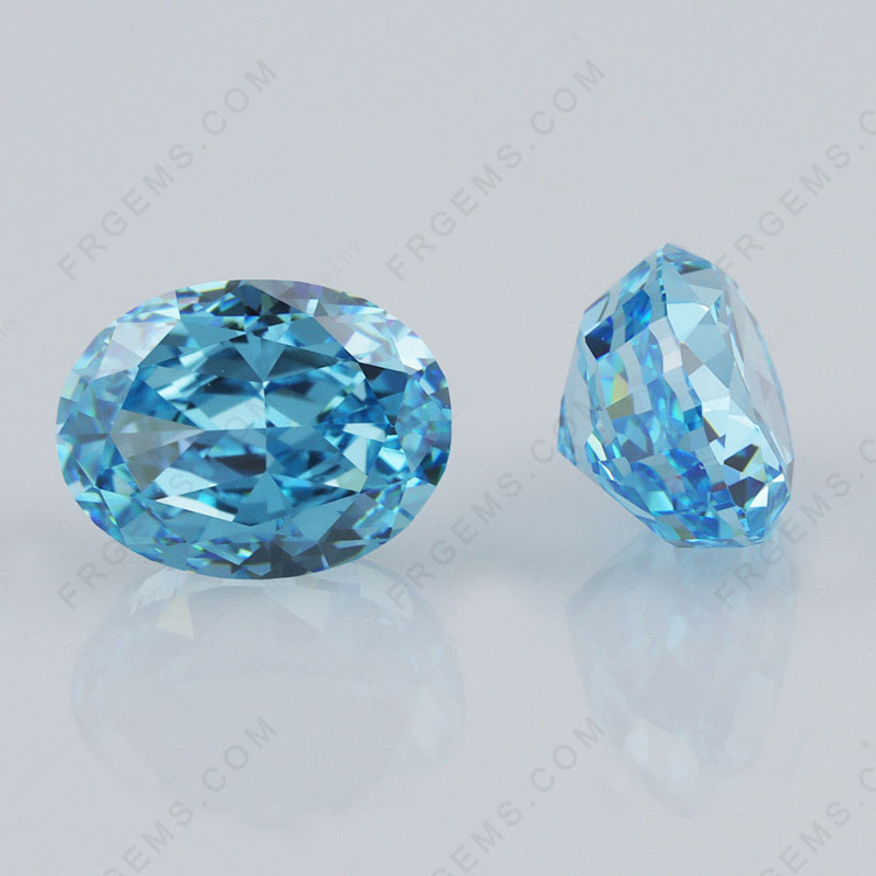  Featuman Blue Crystal Gems Plastic Jewels, 400 Pcs