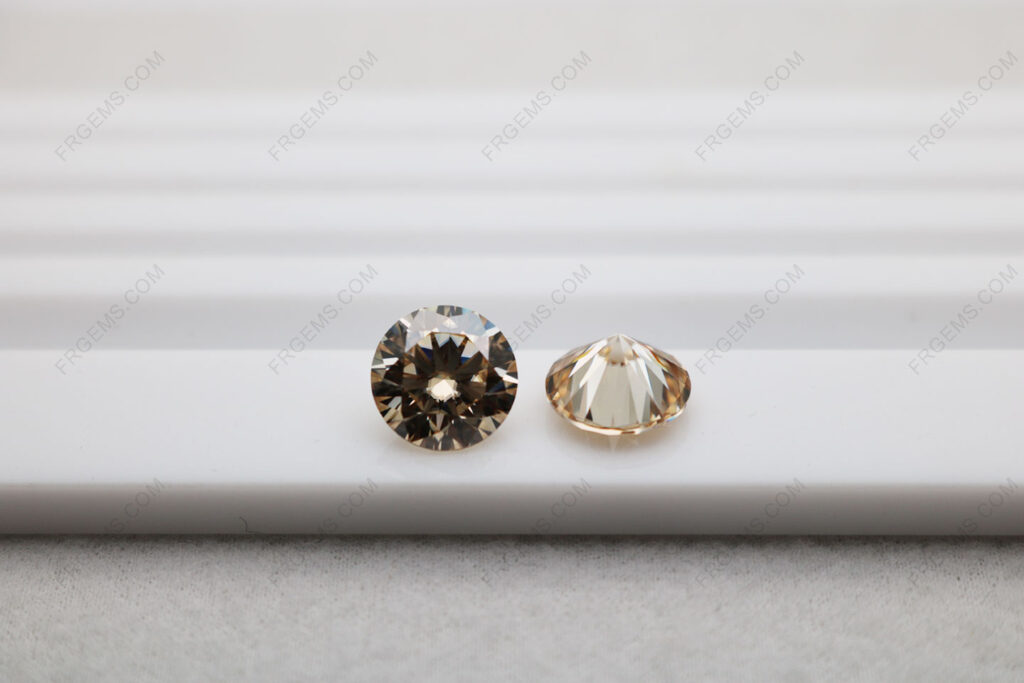 Champagne-Color-Moissanite-Round-Faceted-Brilliant-cut-10mm-4ct-weight-gemstones-China-Wholesale-IMG_5135