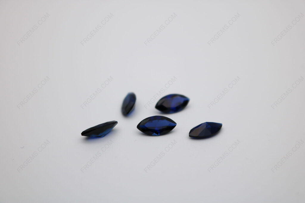 Corundum-Blue-Sapphire-34#-Marquise-Shape-Faceted-Cut-5x10mm-stones-IMG_0710