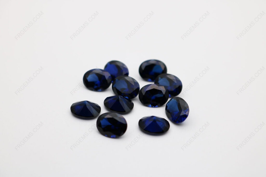 Corundum-Blue-Sapphire-34#-Oval-Shape-Faceted-Cut-7x9mm-stones- IMG_0931