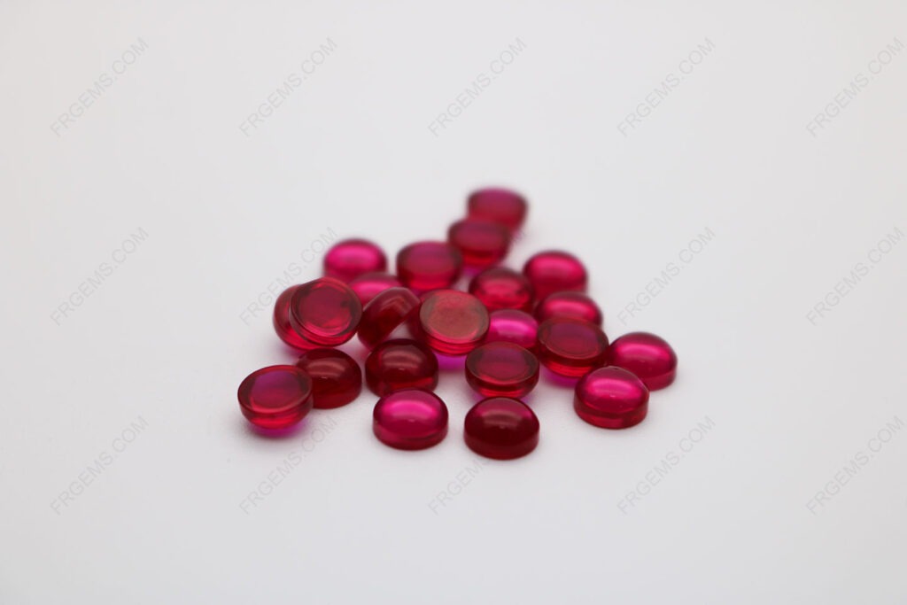 Corundum-Ruby-Red-5#-Round-Shape-Cabochon-Cut-6.00mm-stones-IMG_0419