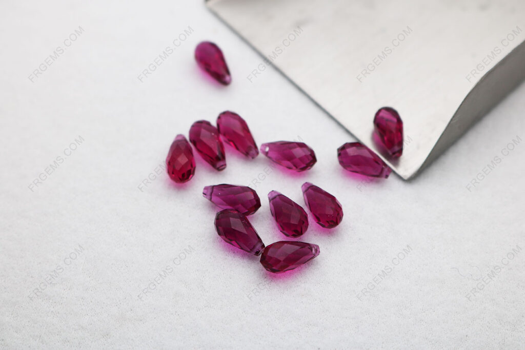 Loose-Glass-Red-color-Faceted-teardrop-loose-beads-11x5.5mm-china-manufacturer-IMG_5159