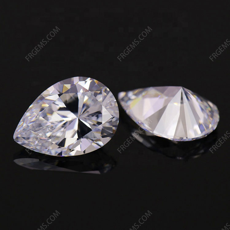 Loose Moissanite D EF color Pear Shape gemstone wholesale from China Supplier