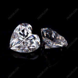 Loose-Moissanite-white-Color-Heart-Shape-gemstones-manufacturer-in-China