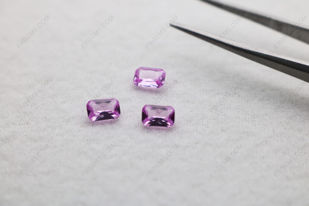 Loose-Synthetic-Lab-Pink-Sapphire-Corundum-2#-Octagon-Radiant-Cut-7x5mm-gemstones-Wholesale-IMG_5058