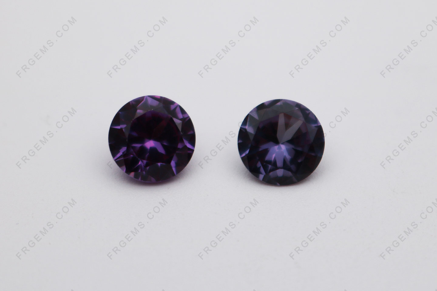 Loose Synthetic Created alexandrite color change 46# oval shape faceted 7x5mm gemstones