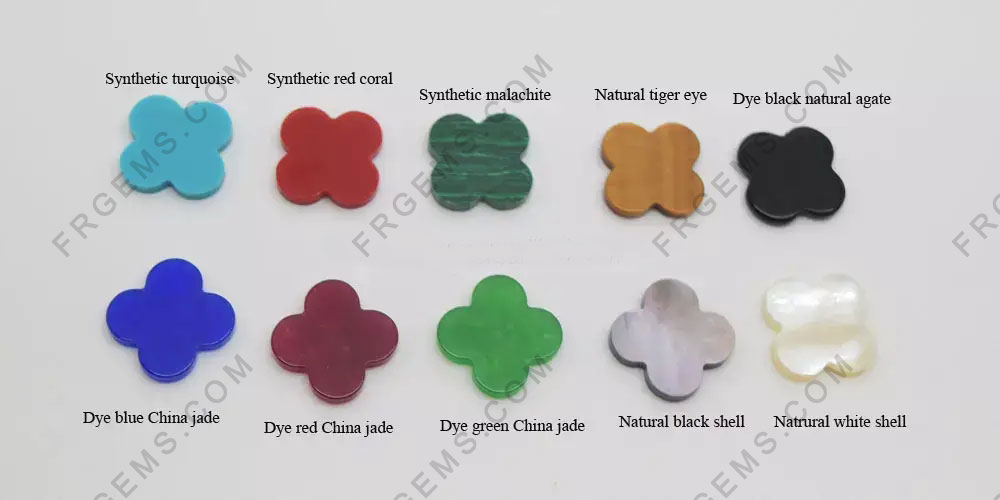 Four-leaf-clover-shape-loose-gemstones-China-Factory-suppliers
