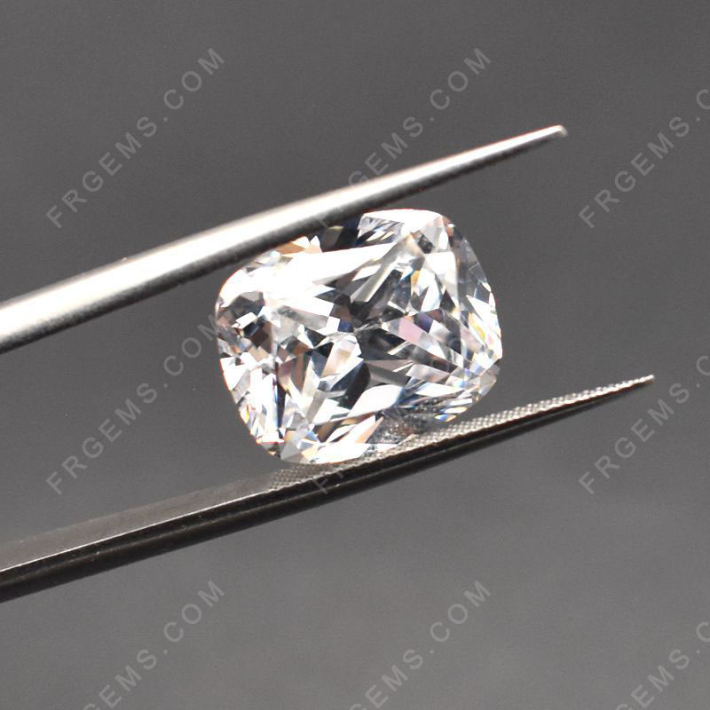 Elongated Cushion Shape 5A Best Quality White Clear Color Loose Cubic Zirconia Gemstones