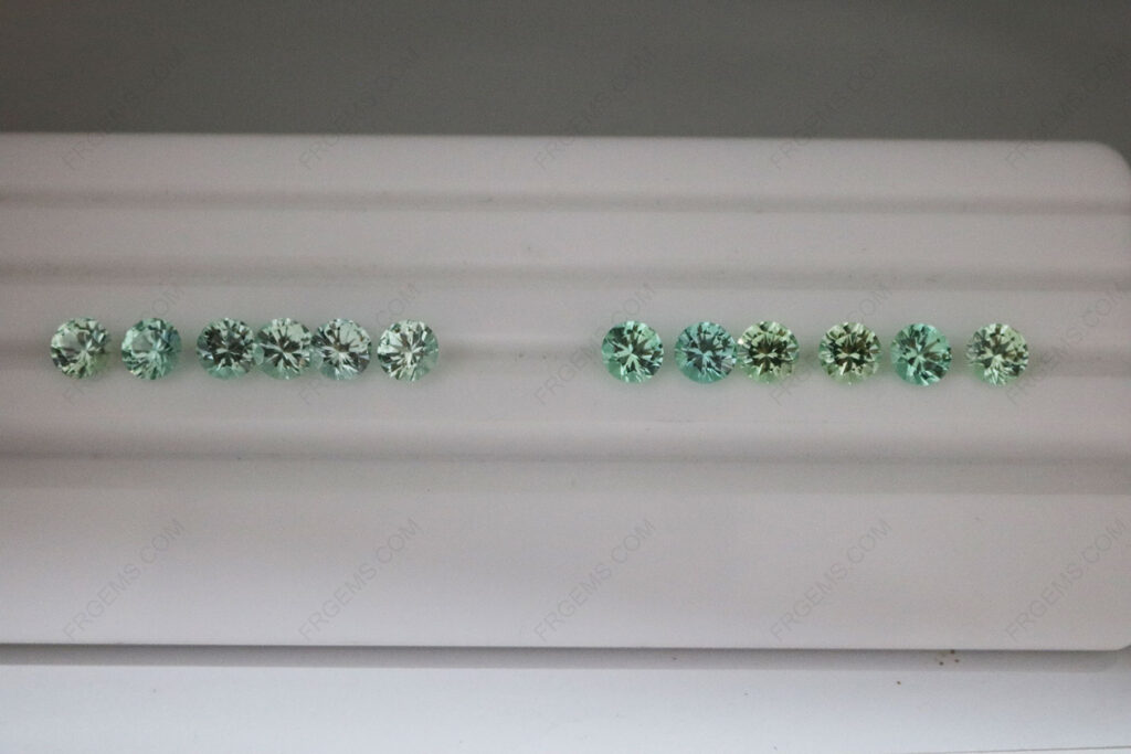 Corundum-73-mint-green-color-round-6mm-faceted-gemstones-wholeale-IMG_5625