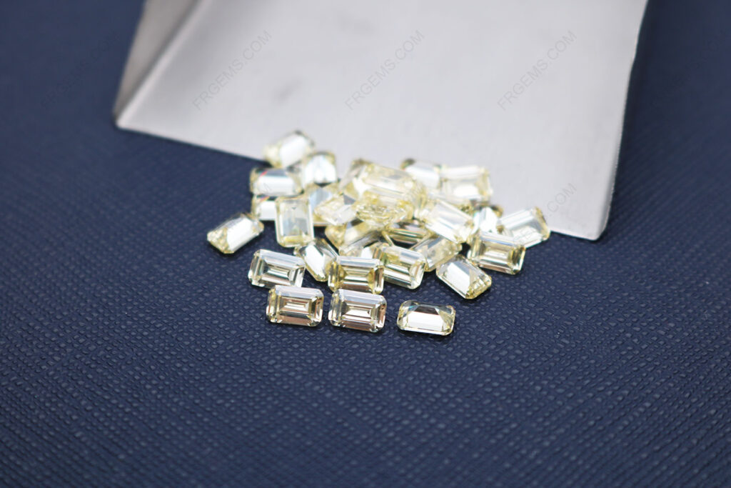 Cubic-Zirconia-Canary-Yellow-Octagon-Shape-Emerald-Cut-6x4mm-gemstones-CZ06-IMG_5693