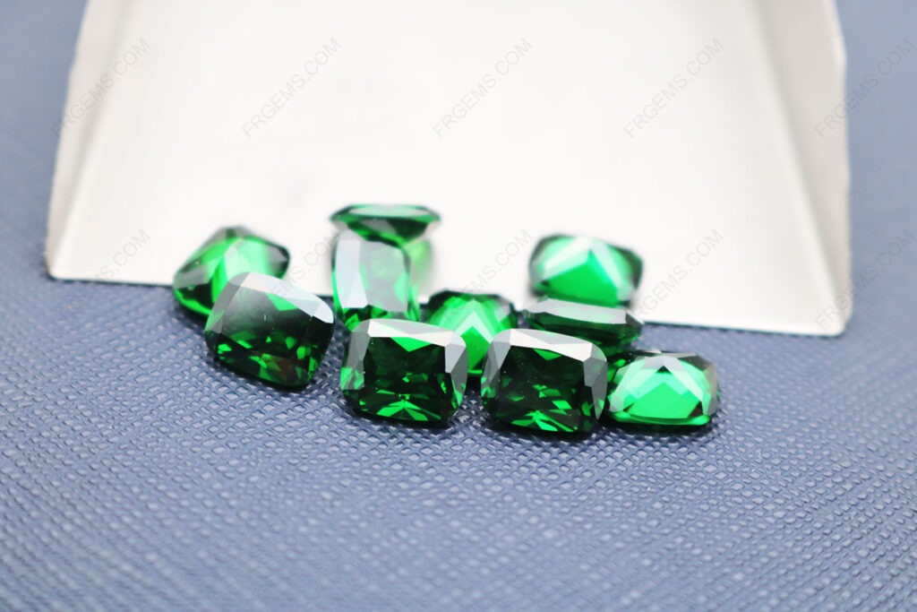 Cubic-Zirconia-Green-Elongate-Cushion-Shape-Princess-Cut-9x7mm-gemstones-CZ35-IMG_5728