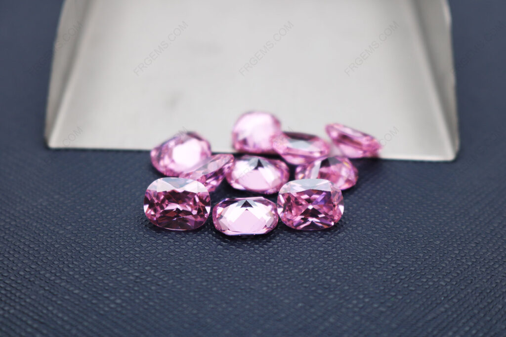 Cubic-Zirconia-Pink-Elongate-Cushion-Shape-Princess-Cut-9x7mm-gemstones-CZ03-IMG_5734