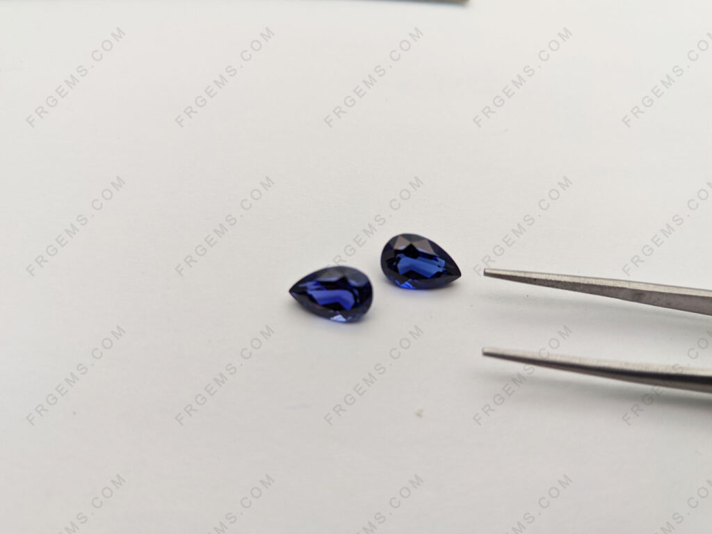 Lab-Grown-Royal-Blue-Sapphire-Pear-Shaped-Faceted-3ct-weight-Gemstone-wholesale-from-China