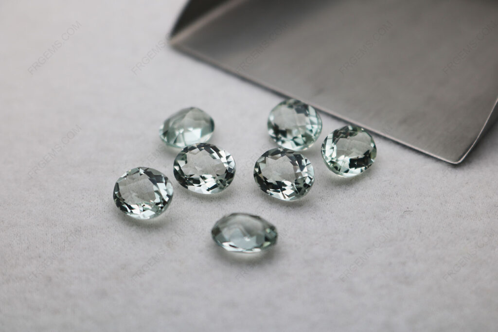 Natural-Prasiolite-color-Oval-Shape-Checkerboard-on-top-10x8mm-gemstones-IMG_5599