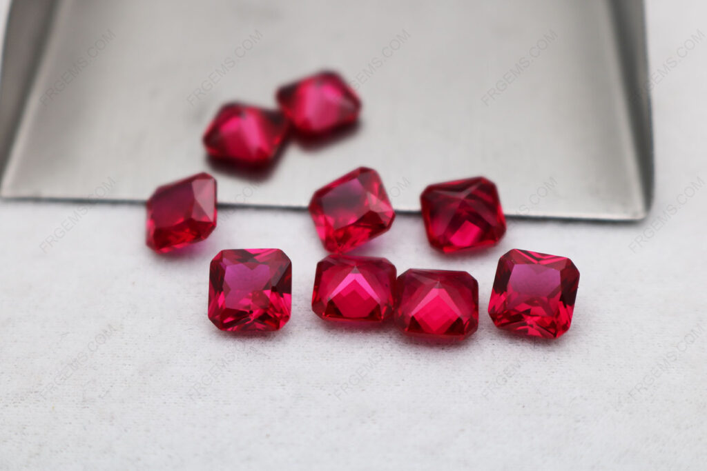 Corundum-Ruby-5-Square-Shape-Radiant-Cut-7x7mm-gemstones-IMG_5717