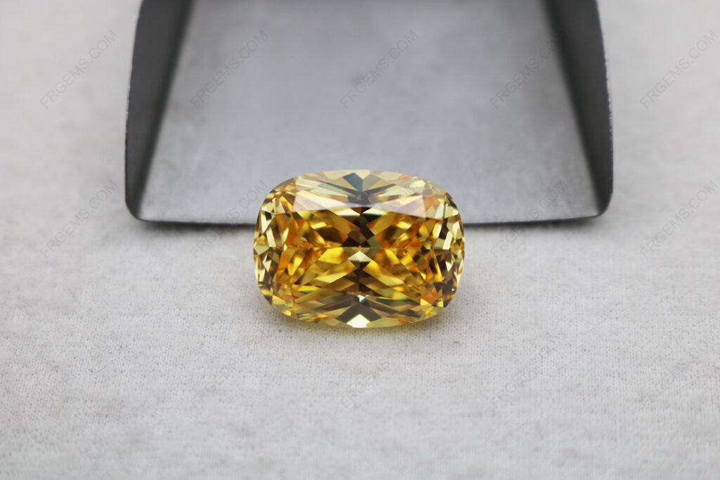 AAAAA-5A-Best-Quality-Cubic-Zirconia-Canary-Yellow-Color-Elongated-Cushion-Shape-Faceted-Cut-15x20mm-gemstones-Wholesale