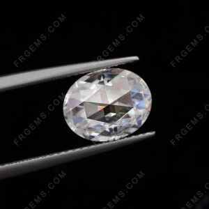 Loose-Moissanite-Oval-Shape-Rose-cut-D-Color-Faceted-Gemstones-China
