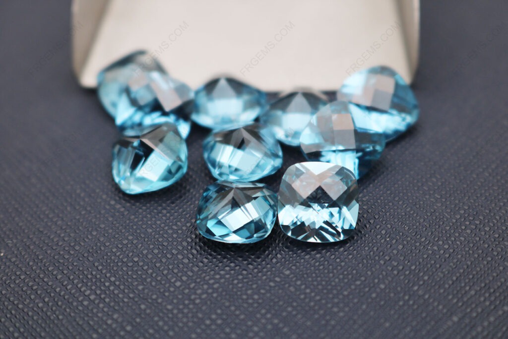 Spinel-Aqua-Blue-106-Cushion-Shape-Checkerboard-Top-with-faceted-culet-10x10mm-gemstones-IMG_5810
