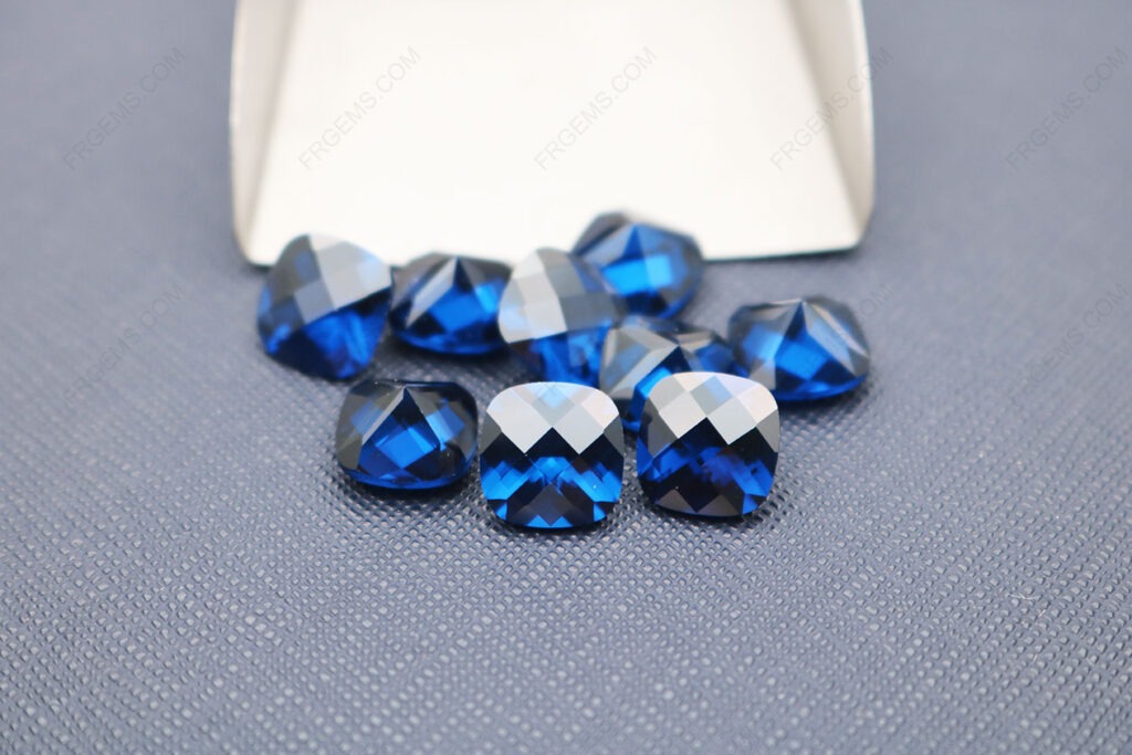Spinel-Blue-113-Cushion-Shape-Checkerboard-Top-with-faceted-culet-10x10mm-gemstones-IMG_5815