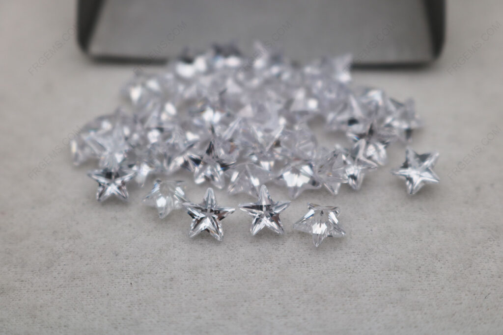 Cubic-Zirconia-White-Color-Five-Piont-Star-Cut-6x6mm-gemstones-CZ01-IMG_6132