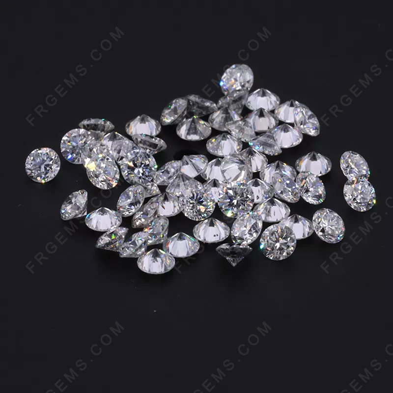HPHT Lab Grown Diamond DEF Color Synthetic Diamond 4mm Round Brilliant Cut Loose Gemstone Wholesale from China Loose Gemstones Suppliers FU RONG GEMS China