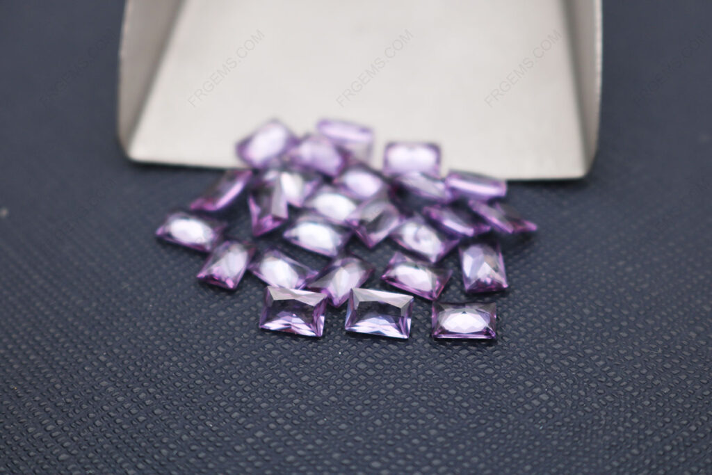 Synthetic-Alexandrite-Color-Change-#46-Rectangle-Shape-Princess-Cut-4x6mm-gemstones-supplier