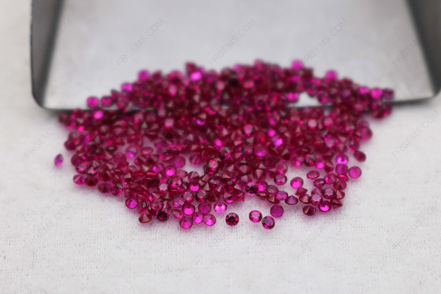Loose Corundum Ruby Red #8 Melee small Round Shape Faceted Cut 1.50mm Gemstones