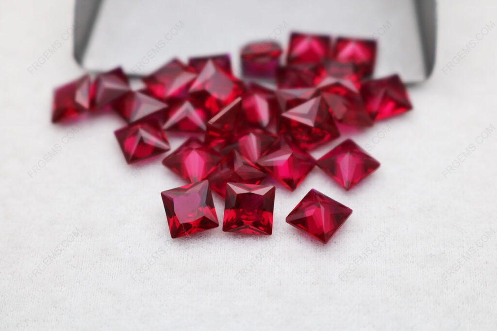 Corundum-Ruby-Red-8-Square-Shape-Princess-Cut-6x6mm-Gemstones-IMG_6240