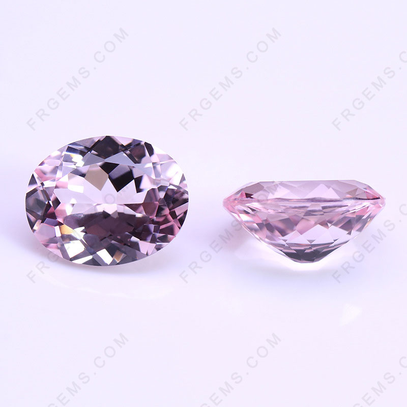 Lab-Grown-Morganite-Peach-pink-color-Gemstones-Wholesale-China