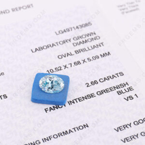 Lab-Grown-diamond-Fancy-Blue-Color-Oval-shaped-Loose-Diamonds-IGI-certificate-China-factory