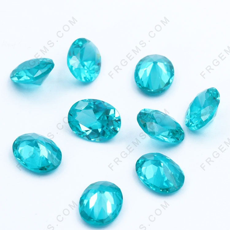 Paraiba tourmaline Color Nano Crystal Loose Gemstones wholesale from China Manufacturer