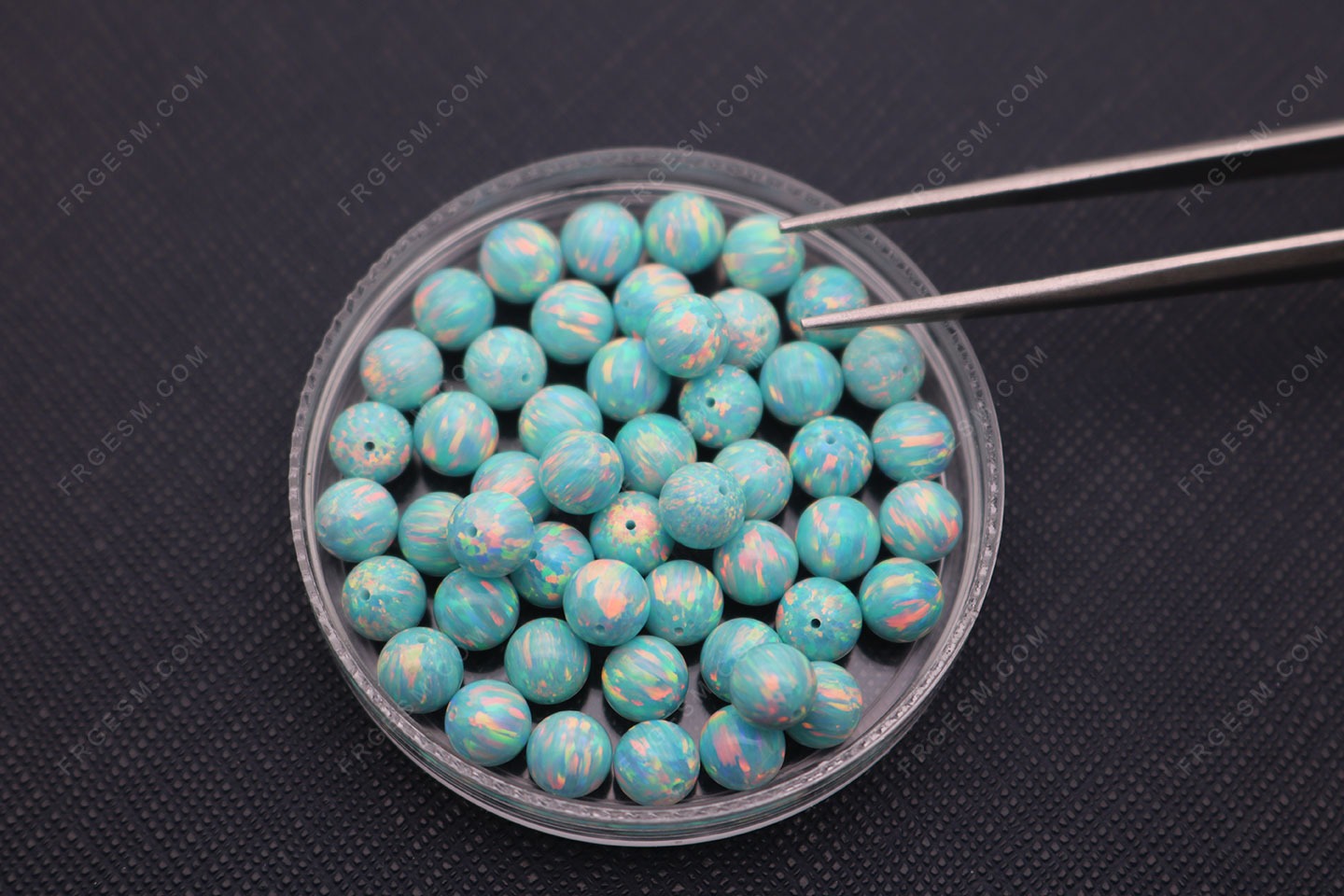 Loose Synthetic Opal Lab Created Opal Beads drilled hole beads