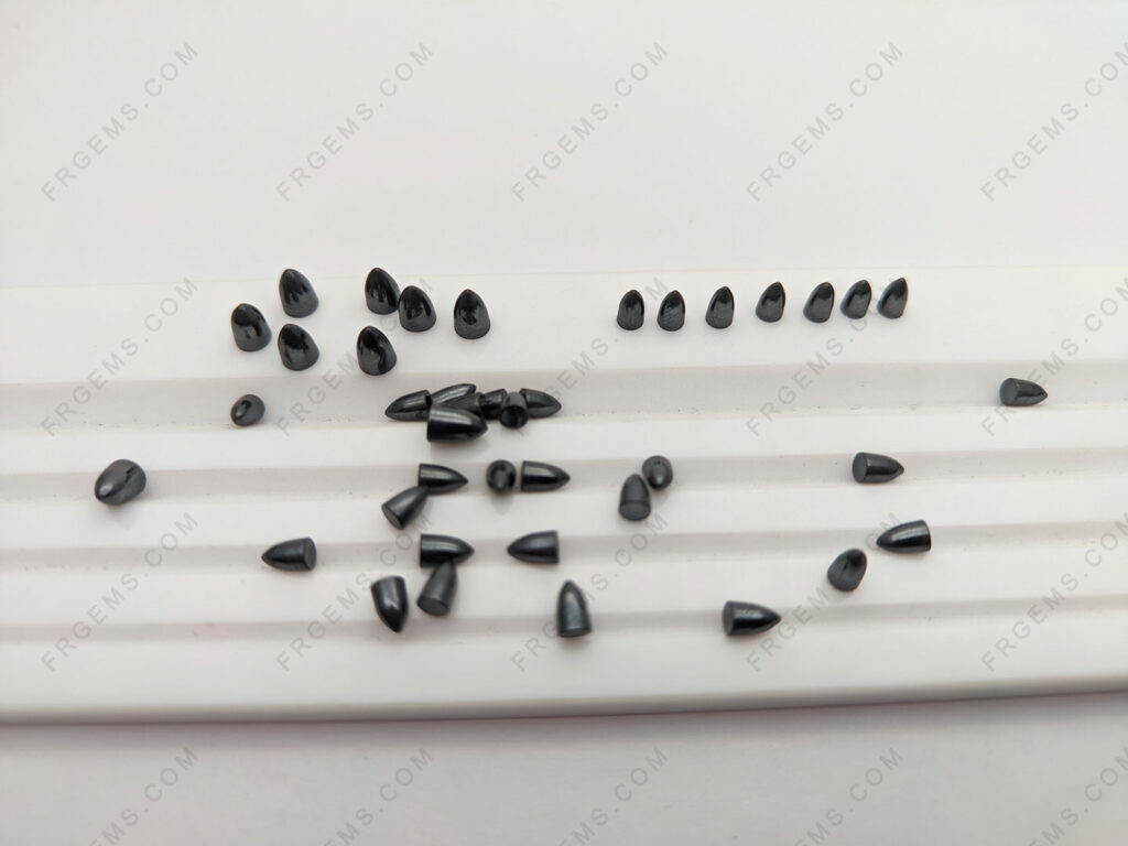 Wholesale-genuine-Hematite-Bullet-Shaped-Cabochon-loose-Gemstones-from-China