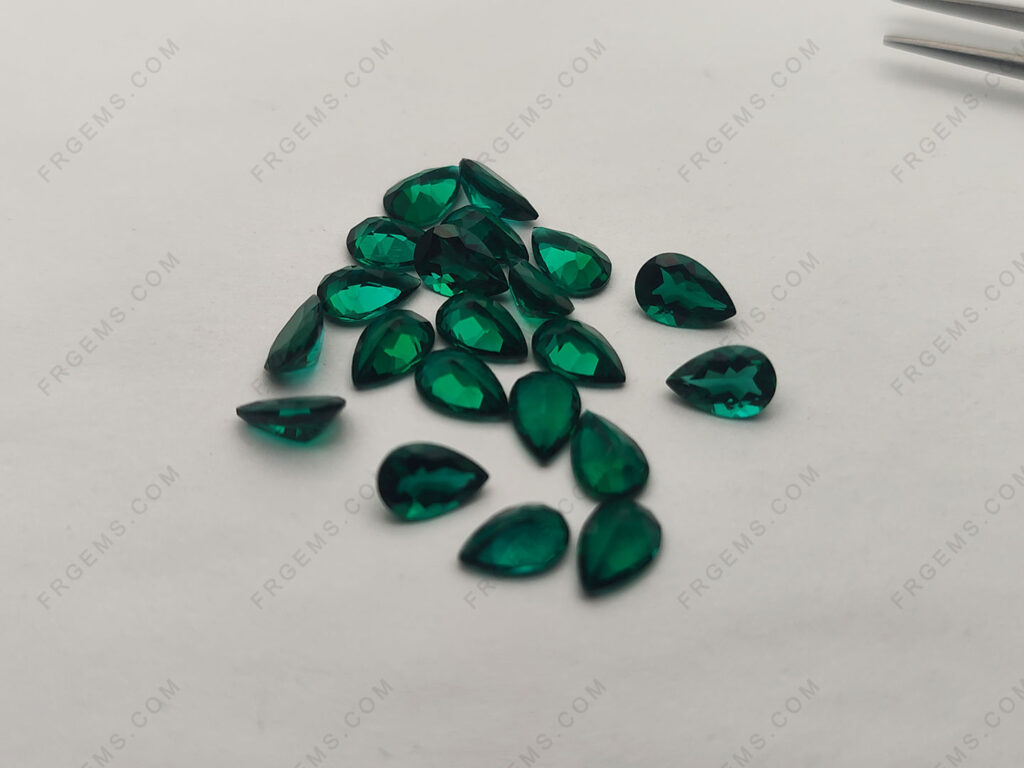 Wholesale-Lab-Hydrothermal-Emerald-Zambia-Green-Color-Pear-Shaped-Faceted-9x6mm-Gemstones-China-20230215