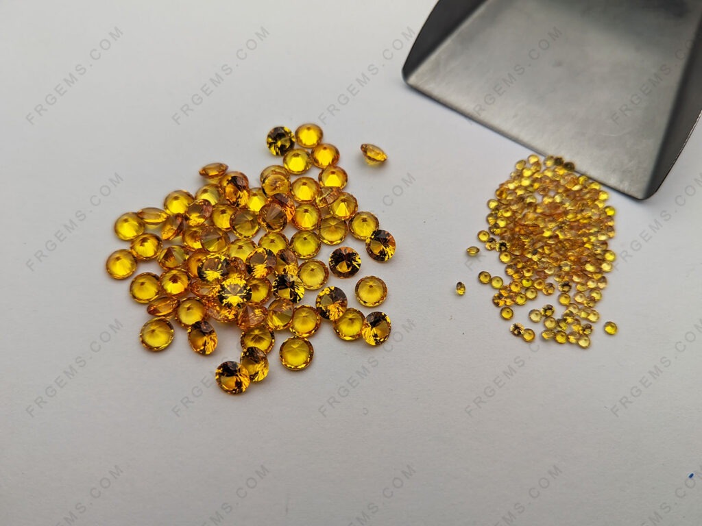 Corundum-Yellow-Sapphire-22-Round-faceted-2mm-VS-5mm-Gemstones-wholesale-from-china