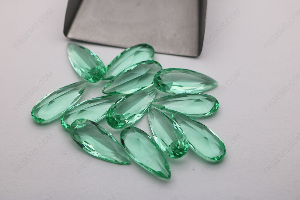 Loose-Glass-Mint-Green-Tourmaline-BE08#-color-Pear-faceted-22x9mm-gemstones-wholesale-from-China-factory-IMG_6884