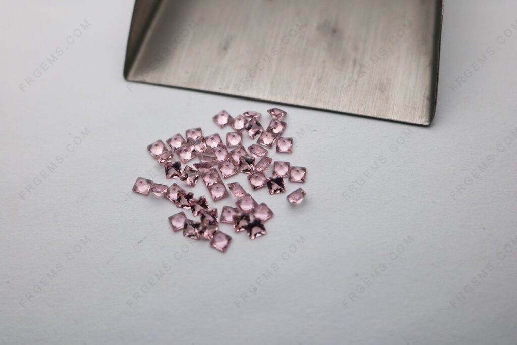 Nano-Crystal-Morganite-182#-color-Square-Princess-cut-3x3mm-gemstones-IMG_6810