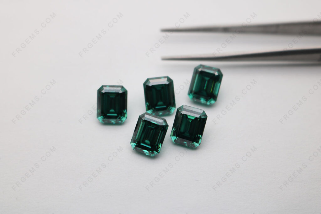 Wholesale-Loose-Moissanite-Green-Color-Octagon-shape-Emerald-cut-10x8mm-gemstones-from-China-IMG_6698