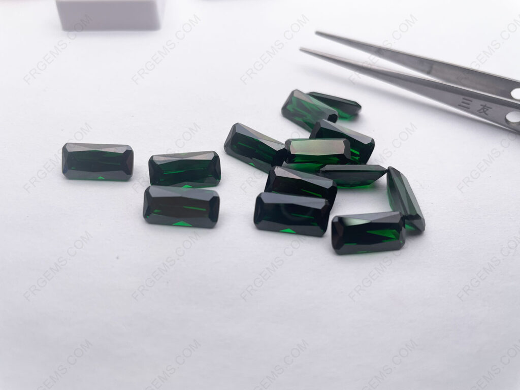 Loose-Cubic-Zirconia-Green-Dark-Color-Octagon-Radiant-Cut-14x7mm-gemstones-Wholesale-WechatIMG1744