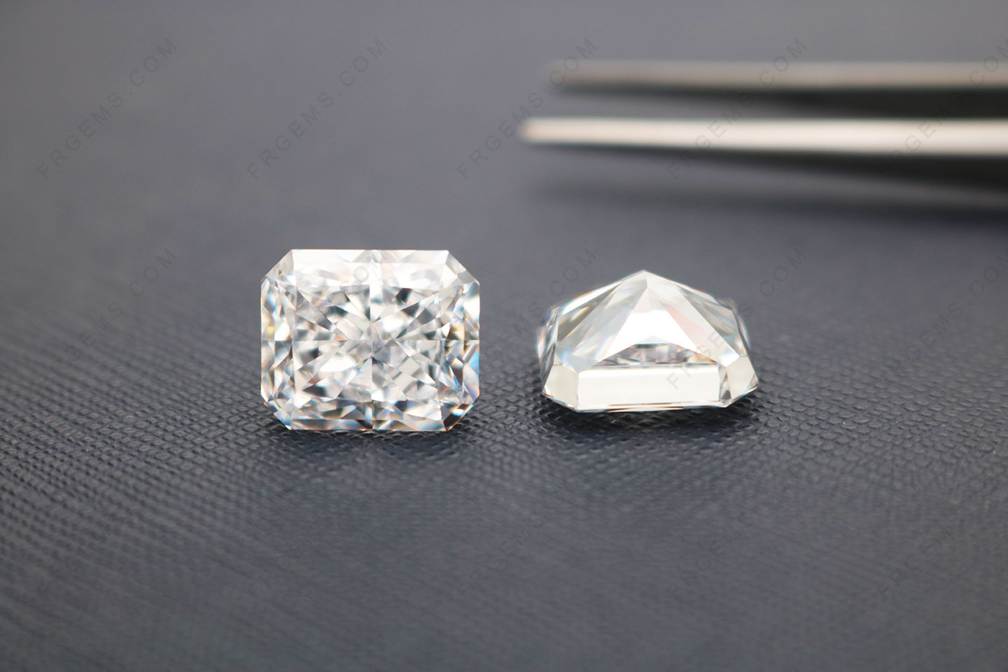 Bulk Wholesale Octagon Crushed Ice Cut White Clear Color 5A Top Best Quality Loose Cubic Zirconia Gemstones
