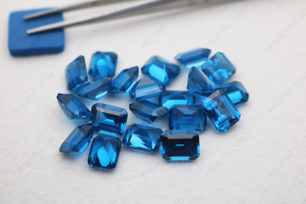 Bulk-wholesale-Spinel-Swiss-Blue-color-119#-Emerald-Cut-11x9mm-Loose-Gemstones-from-China-IMG_7018
