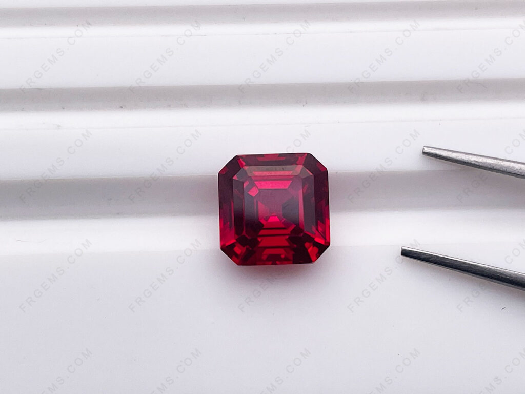 High-quality-Lab-Grown-Ruby-Red-Color-Asscher-Cut-10x10mm-gemstones-Suppliers-IMG_1969