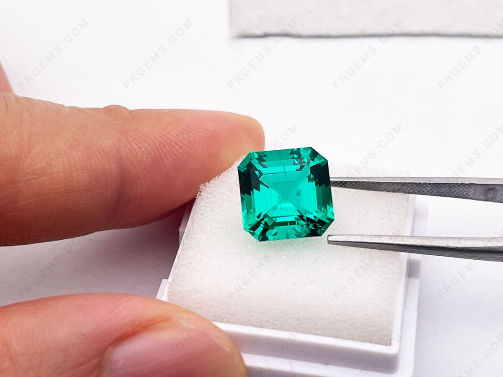 Lab-Grown-Emerald-Green-Colombia-Green-Color-Asscher-Cut-10x10mm-with-Inclusions-gemstones-Manufacturer-IMG_1959