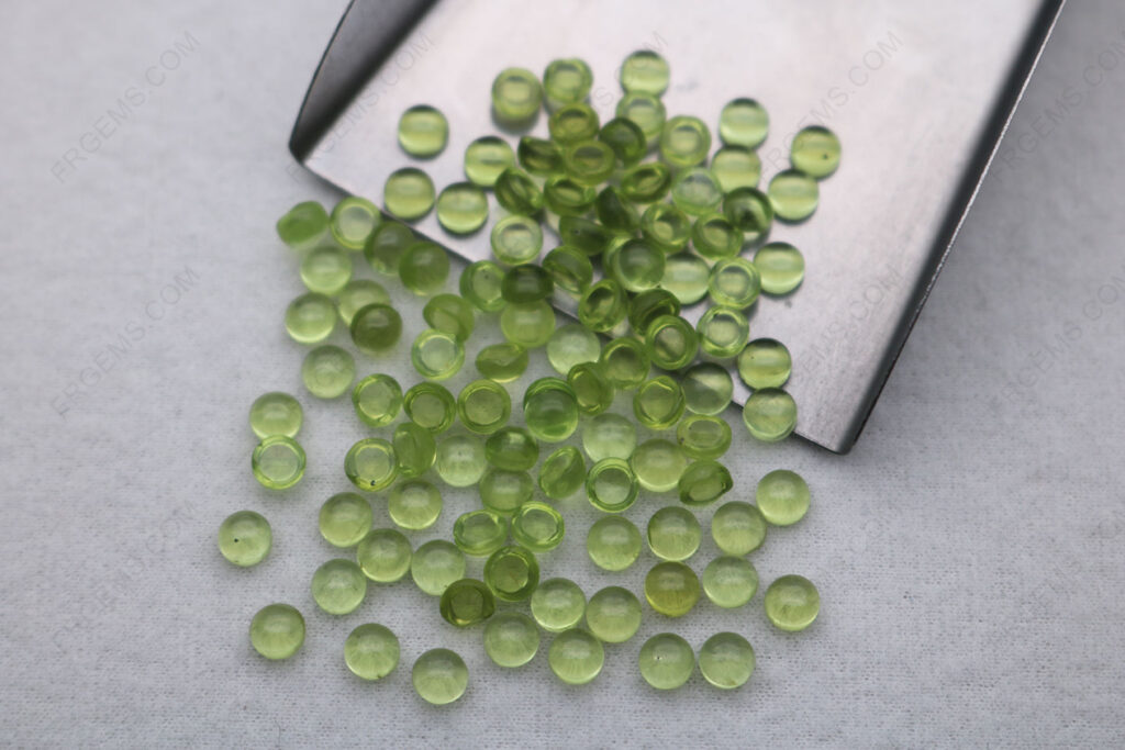 Natural-Genuine-Peridot-Round-Shape-Cabochon-4mm-loose-gemstones-bulk-wholesale-IMG_7009