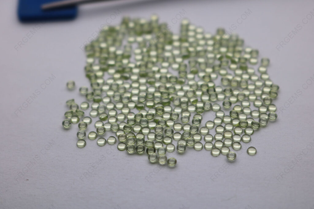Natural-Peridot-Color-Round-Shape-Cabochon-2mm-loose-gemstones-Suppliers-China-IMG_6980