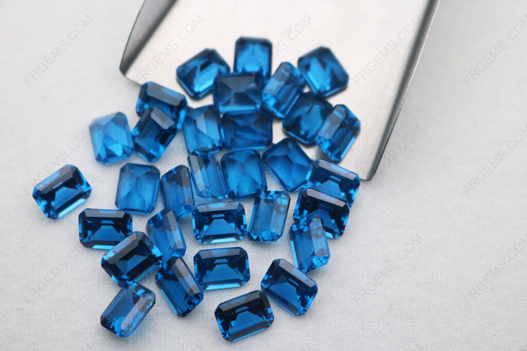 Synthetic-Spinel-Swiss-Blue-color-119#-Emerald-Cut-11x9mm-Loose-Gemstones-Suppliers-IMG_7020